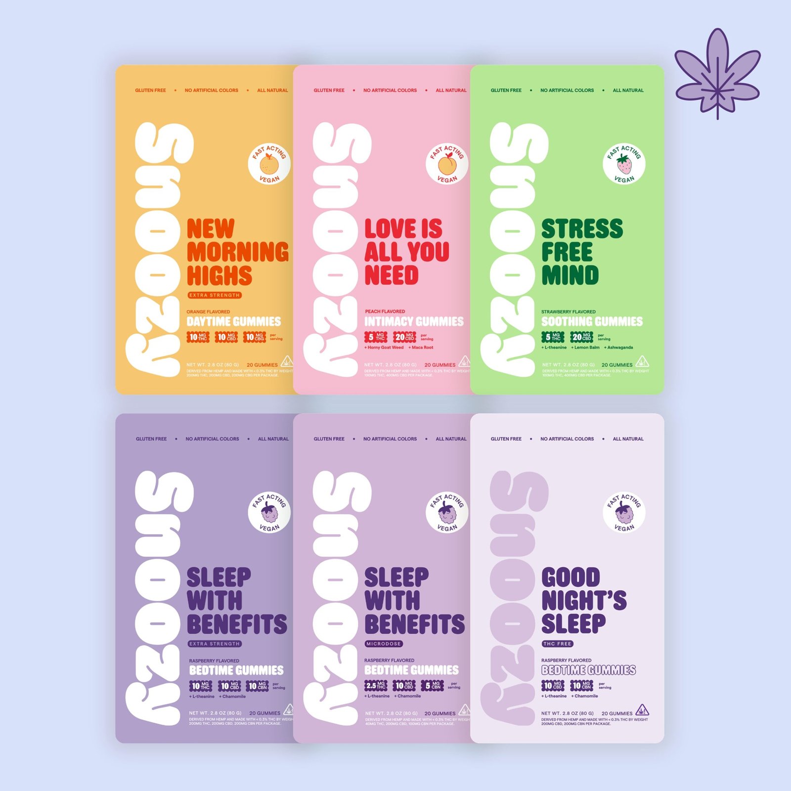 SNOOZY GUMMIES SNOOZY GUMMIES